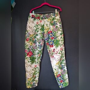 Marina Kaneva Floral Women's Trousers